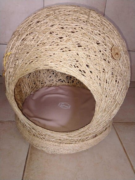 Toca Ninho Gg em Sisal para Cães ou Gatos Grandes