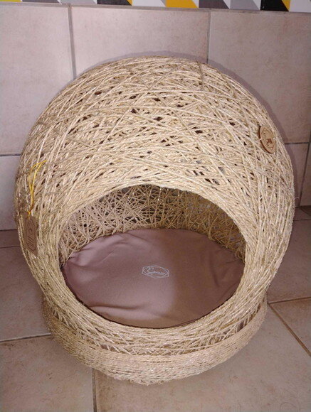 Toca Ninho Gg em Sisal para Cães ou Gatos Grandes