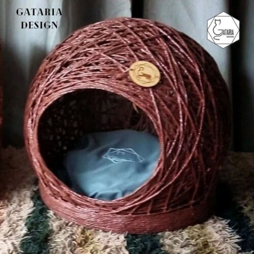 Toca para Gatos até 6kg Tamanho P