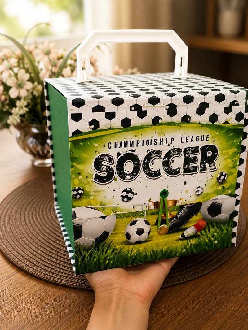 Maleta Futebol Personalizada com Nome e Tema | Lembrancinha Infan