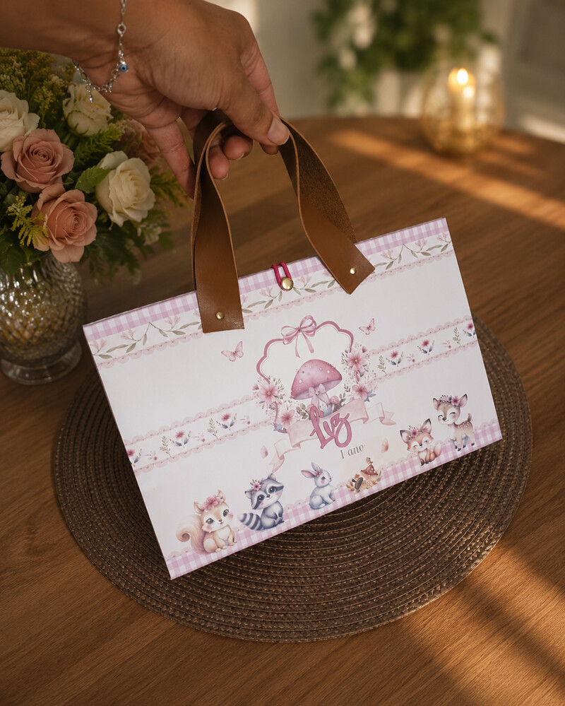 Maleta Personalizada com Lousa Mágica 8,5 Lembrancinha Infantil