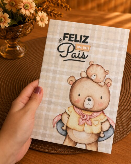 Álbum de Memórias Personalizado para o Dia dos Pais | Querido Papai