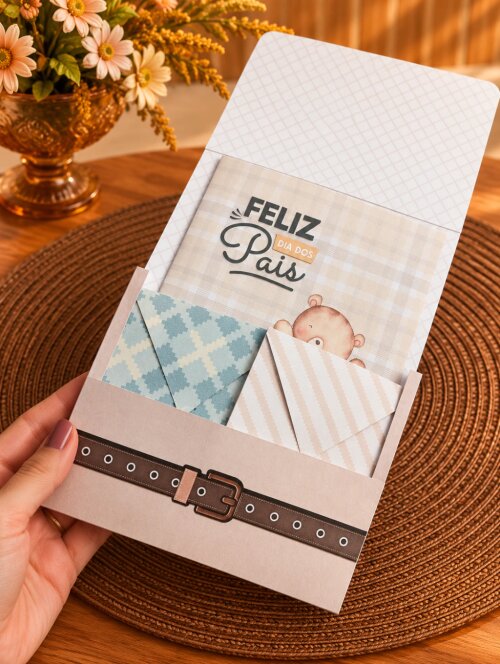 Álbum de Memórias Personalizado para o Dia dos Pais | Querido P