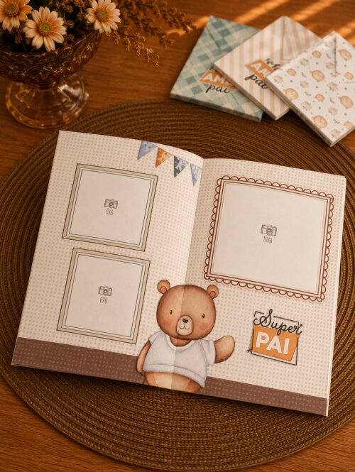 Álbum de Memórias Personalizado para o Dia dos Pais | Querido P