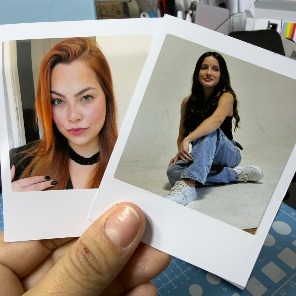 Kit 6 fotos estilo Polaroids + Caixinha Presente Perfeito para Na