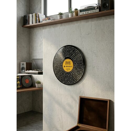 Placa Vinil personalizada/Spotify/mande sua música! Leia a descr