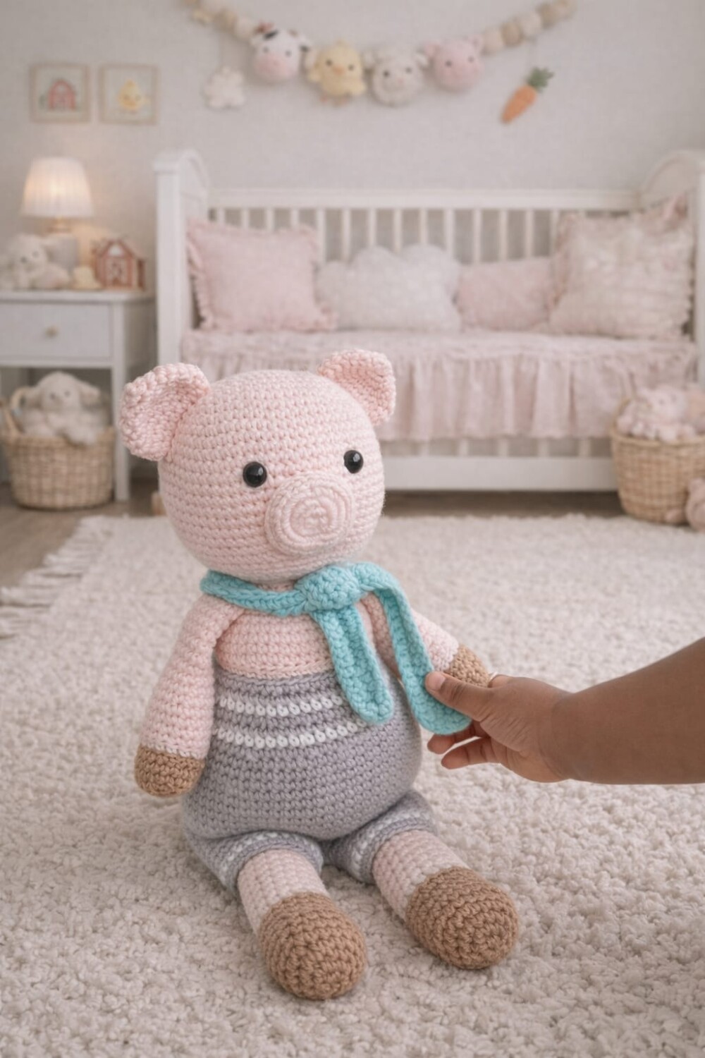 Tuc Tuc - Porquinho em Amigurumi