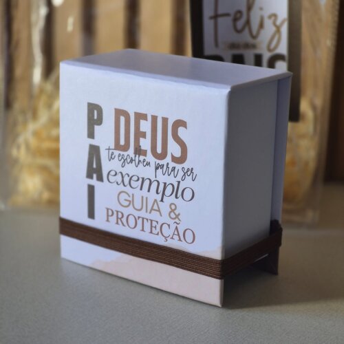 Caixa de Bênçãos Presente - Dia dos Pais