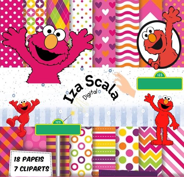 Kit Digital Elmo Rosa