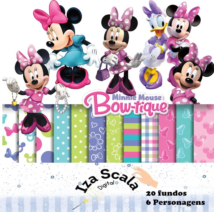 Kit Digital Minnie Boutique