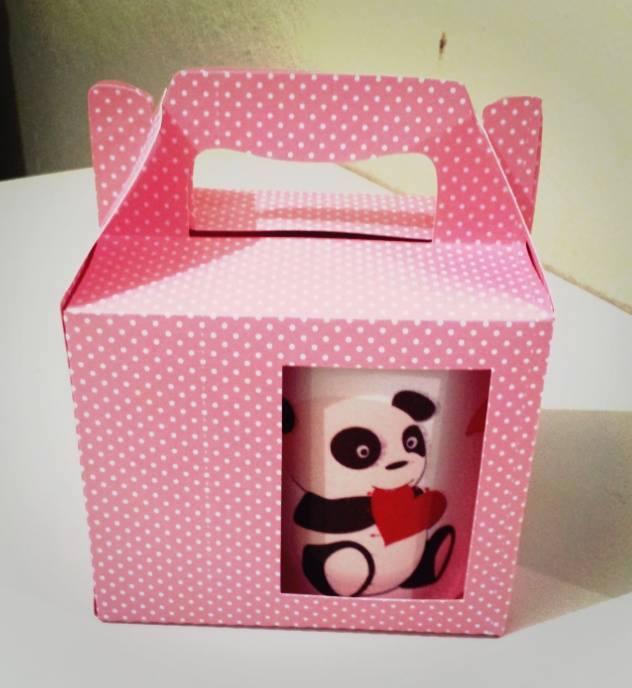 Arquivo de corte Caixa para Caneca