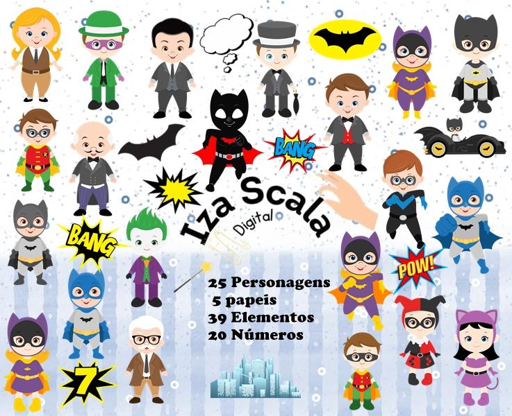 Kit Digital Batman Cute