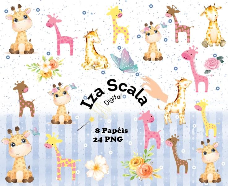 Kit Digital Girafinhas