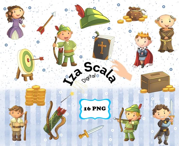 Kit Digital Robin Hood Cute