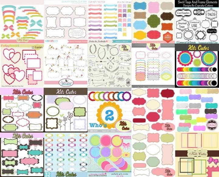 Kit Digital Frames e Bordas