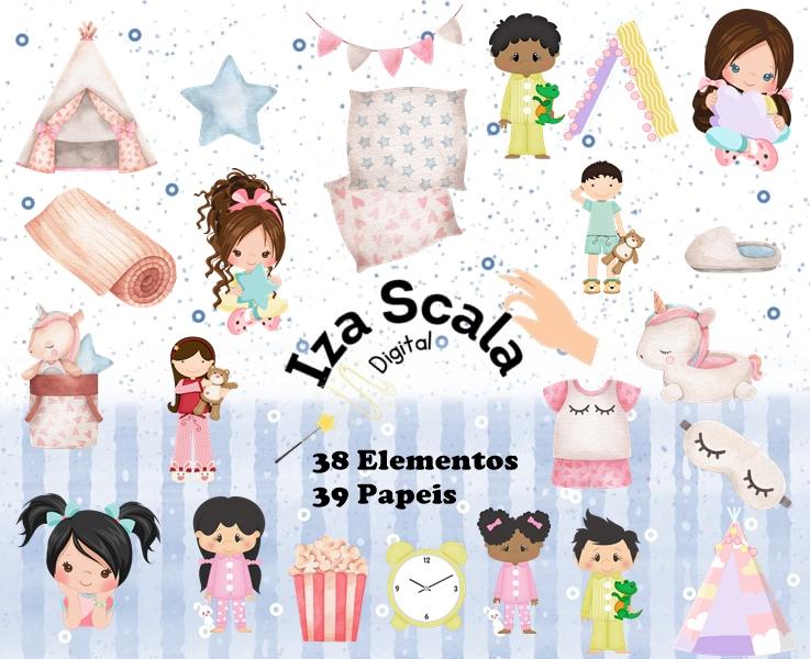 kit Digital Festa do Pijama