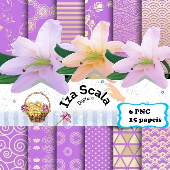 Kit Digital Orquídeas