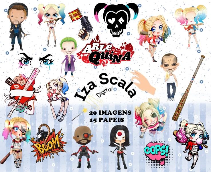 Kit Digital Arlequina
