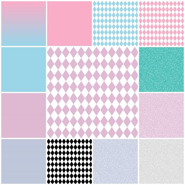 Kit Digital Arlequina