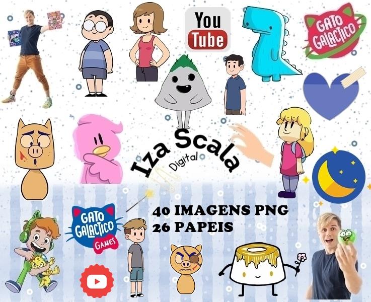 Kit Digital Gato Galáctico