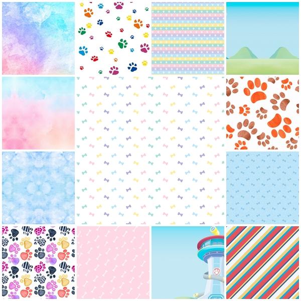 Kit Digital Patrulha Canina Aquarela