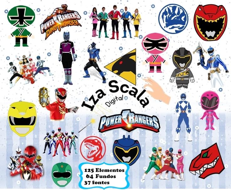 Kit Digital Power Rangers