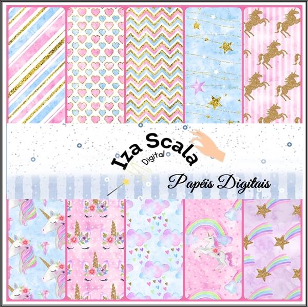 Papel Digital Unicórnio