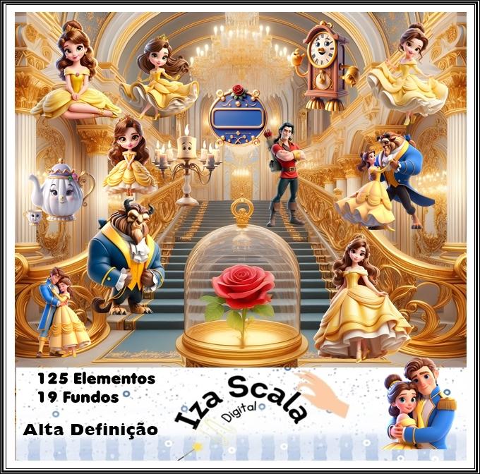 Kit Digital A Bela e a Fera - IA