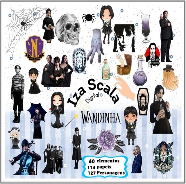 Kit Digital Wandinha Adams