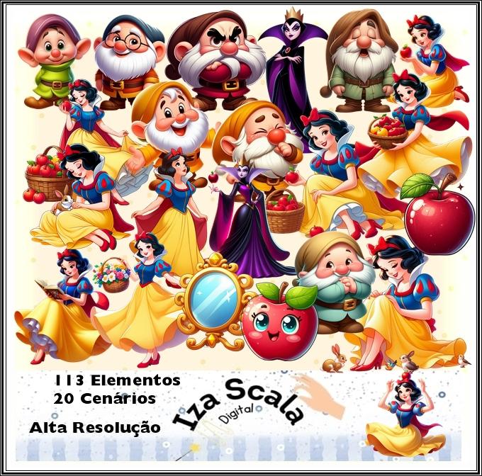 Kit Digital Branca de Neve - IA