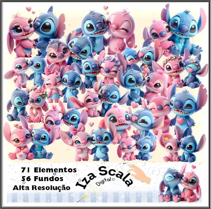 Kit Digital Stitch e Angel - IA