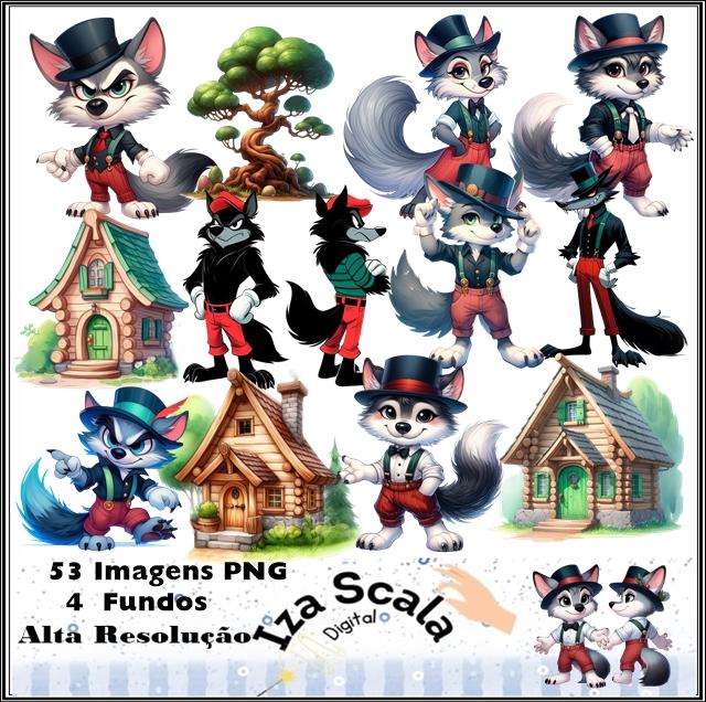 Kit Digital Lobo Mau