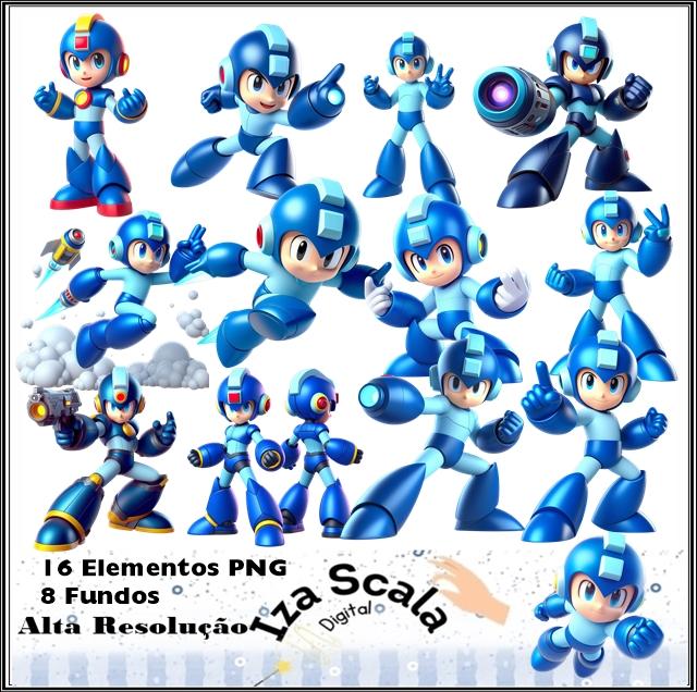 Kit Digital Megaman  - 3D