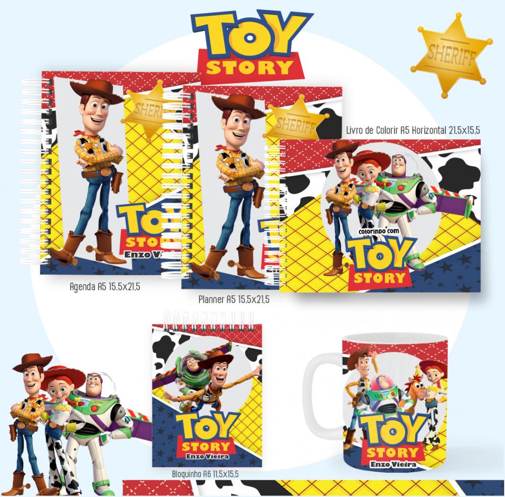 Livro de Colorir Toy Story