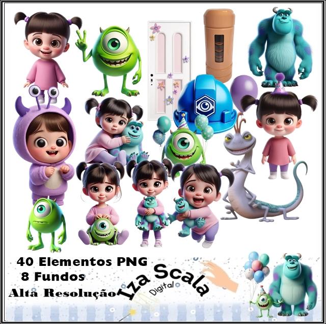 Kit Digital Monstros SA - 3D
