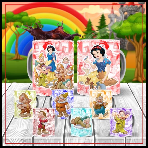 Arquivo Digital Branca de Neve - Canecas