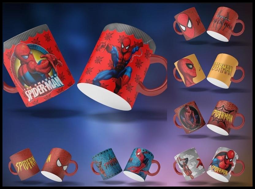 Arquivo Digital Homem Aranha - Canecas