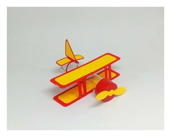Arquivo de Corte Porta Tubete Avião