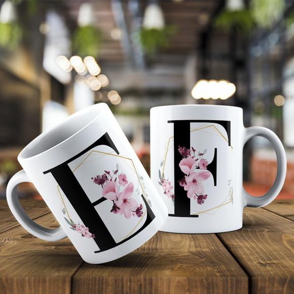 Arquivo para Sublimação - Alfabeto Floral
