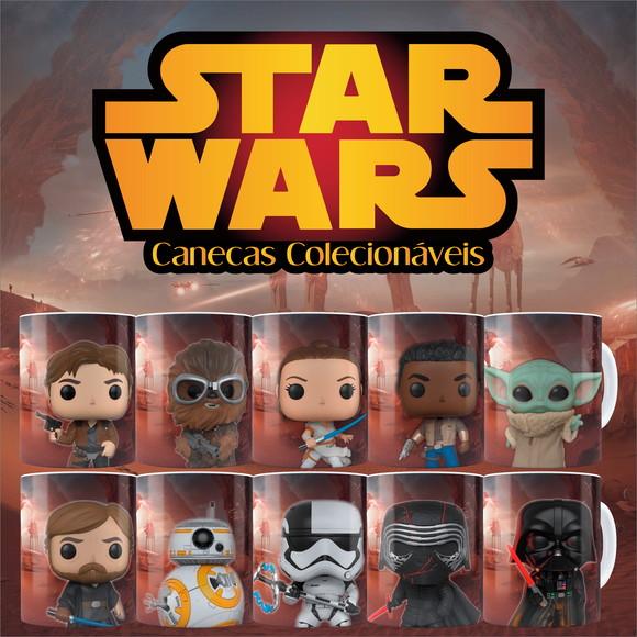 Arquivo para Sublimação - Star Wars Funko