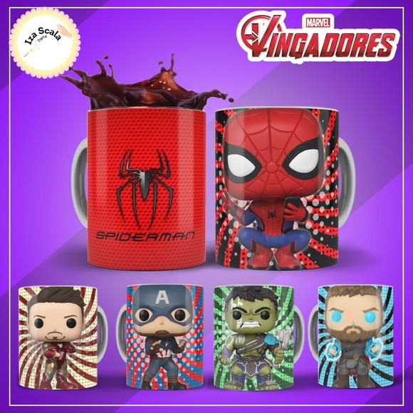 Arquivo para Sublimação - Vingadores Funko