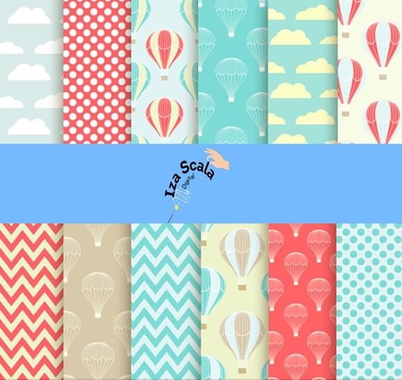Papel Digital Balão de Ar