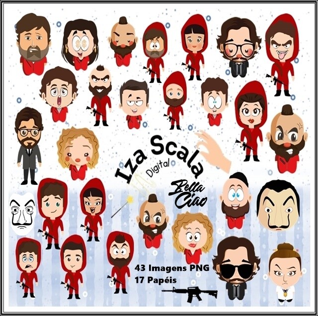 Kit Digital La Casa de Papel