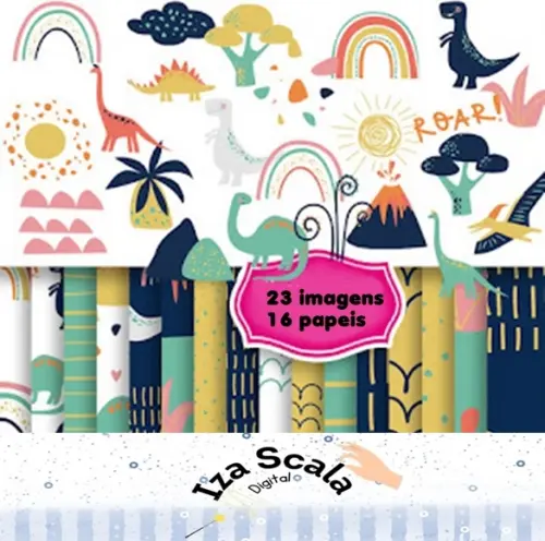 Kit Digital Dinossauro