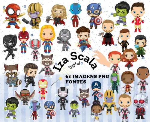 Kit Digital Vingadores