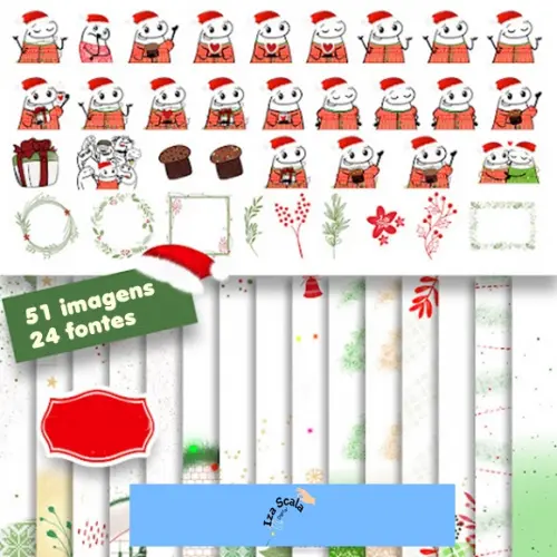 Kit Digital Flork Natal