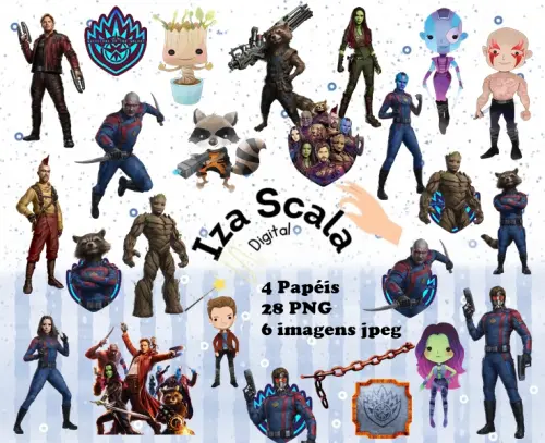 Kit Digital Guardiões das Galáxias