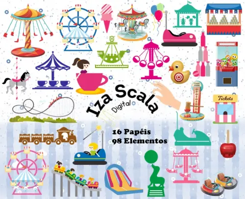 Kit Digital Parque de Diversões