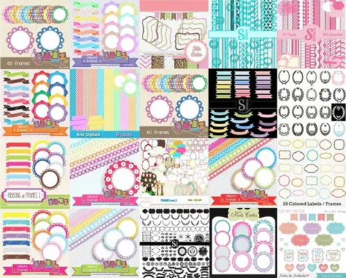 Kit Digital Frames e Bordas