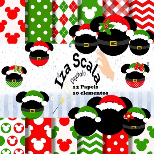 KIt Digital Mickey Natal